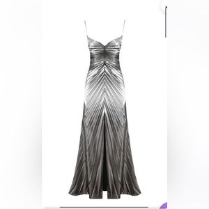 Georgia Hardinge The Silver Sienna Maxi Dress